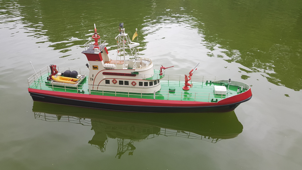 German Fire Boat